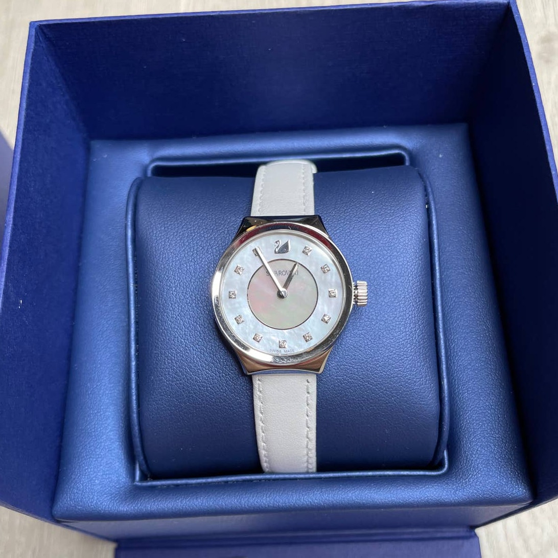 Swarovski Mother Of Pearl Dial Ladies Watch